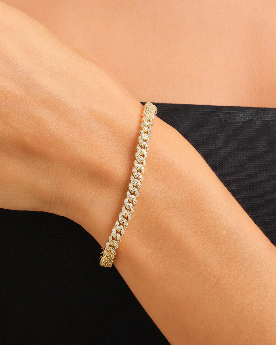 UNISEX  ICED OUT BRACELET