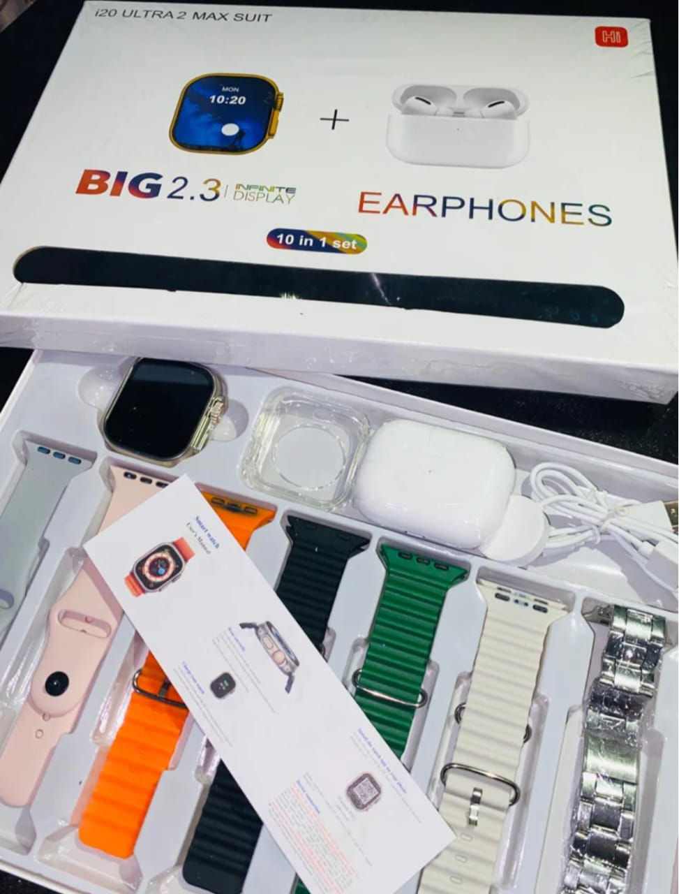 i20 ultra smart watch with airpods